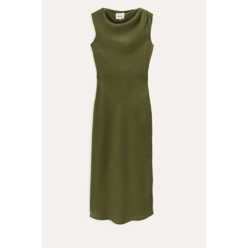 ROBE KALMAR KHAKI SATEN